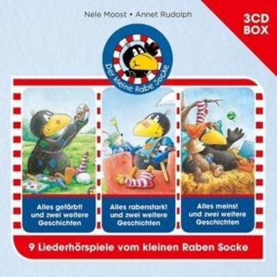 Der kleine Rabe Socke - 3-CD Hörspielbox Vol. 2 - , CD, 0602508684500