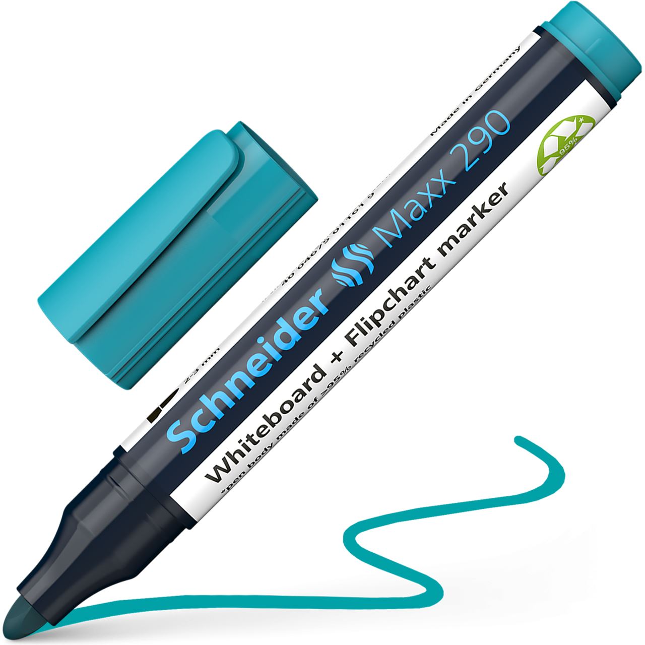 Schneider Maxx 290 Whiteboard- und Flipchart-Marker blau 2,0 - 3,0 mm, 1 St.