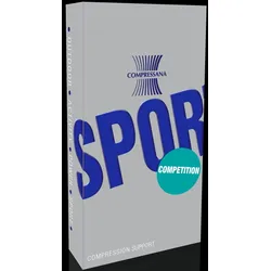 Compressana Power Socks Sport Competition Socke 1 Paar | 44-46 (V) | Schwarz (CP-0007)