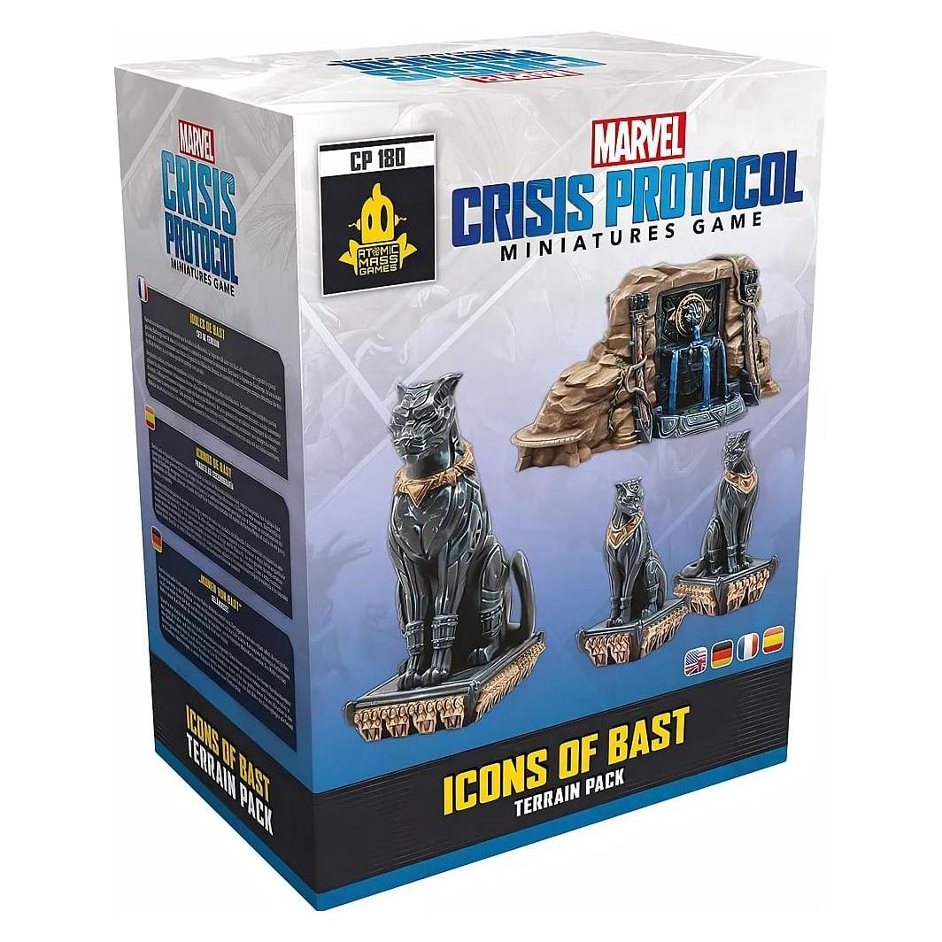 Atomic Mass Games Marvel Crisis Protocol - Icons of Bast (Ikonen von Bast) (Deutsch, 1 - 2 Spieler) (AMGD2104)