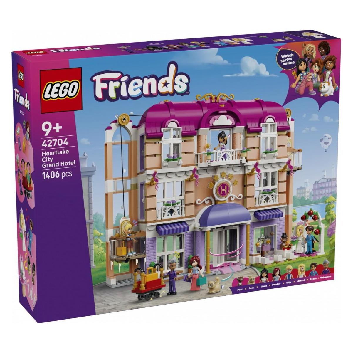 LEGO Klocki Friends 42704 Grand Hotel w miecie Heartlake (42704, LEGO Friends) (LEGO)