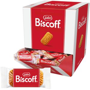 Lotus Kekse Biscoff, laktosefrei & vegan, einzeln verpackt, 937,5 g, 150 Stück