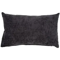 Collection Noblesse Kissenbezug Jenny 30 x 50 cm Polyester Grau Anthrazit