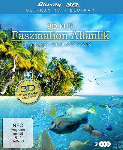Jürgen Klimmeck - 3D Pur - Faszination Atlantik: Paradies der Erde [3D Blu-ray] - Preis vom 14.10.2026 23:07:16 h