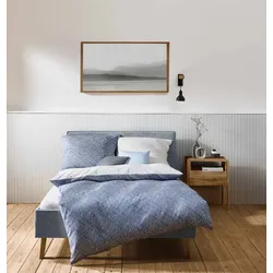 kaeppel Bettwäsche Satin Athletics marine 135x200 cm + 80x80 cm