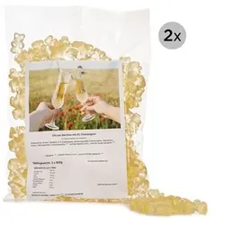 GRAND-CRU KONFEKT Fruchtgummibärchen mit Champagner 2 Beutel Inhalt 1.000g