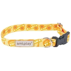 Amiplay BeHappy M Banane verstellbares Halsband
