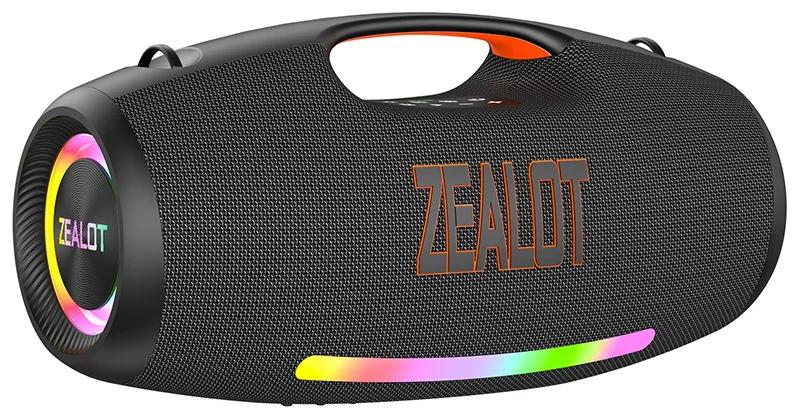 Tragbarer Bluetooth-Lautsprecher - S89 - Wasserdicht - Akkubetrieben - Stereo-Klang - Bluetooth 5.2 - aptX - Schwarz