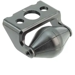 Makeblock Mini-Gelenkrolle 87010, kugelgelagert, Drehwinkel 360 Grad, M4-Bohrung, Nylon schwarz