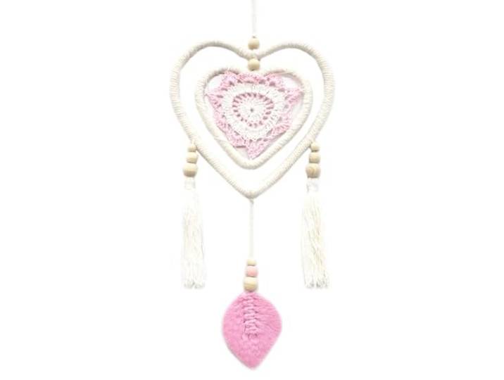 Dream Catcher - Medium Pink Heart in Heart
