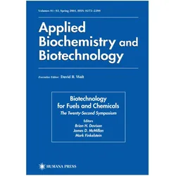 Twenty-Second Symposium on Biotechnology for Fuels and Chemicals, Fachbücher von Brian H. Davison, James, Mark, Finkelstein, D McMillan