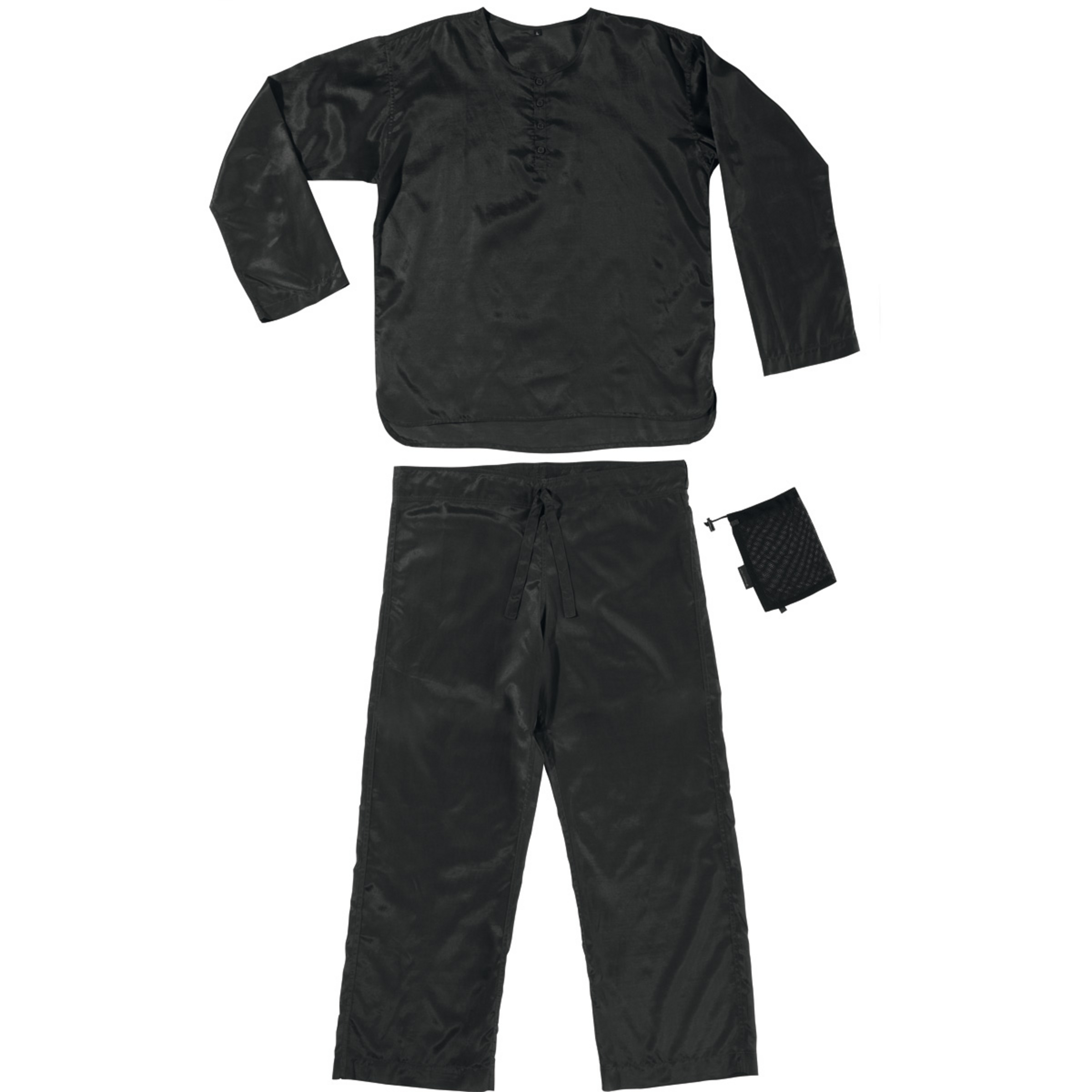 Traveler's Tree Adventure Nightwear Pyjama Set Herren Unterwäsche Sets schwarz Größe XL Atmungsaktiv