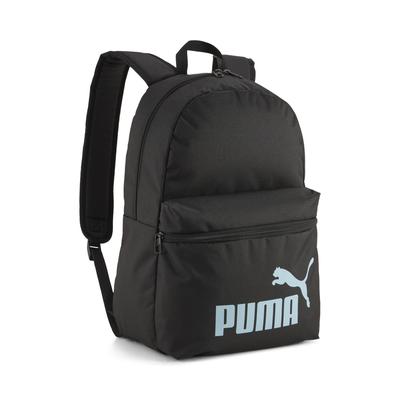 Rucksack PUMA "PHASE BACKPACK", schwarz (puma schwarz, seafoam), Rucksäcke, Damen, Netz, Polyester, unifarben, Rucksack, für Ferien, Festival, Reise und Sportmode