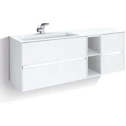 Pelipal Waschtischunterschrank Parma600 Dekor Weiß