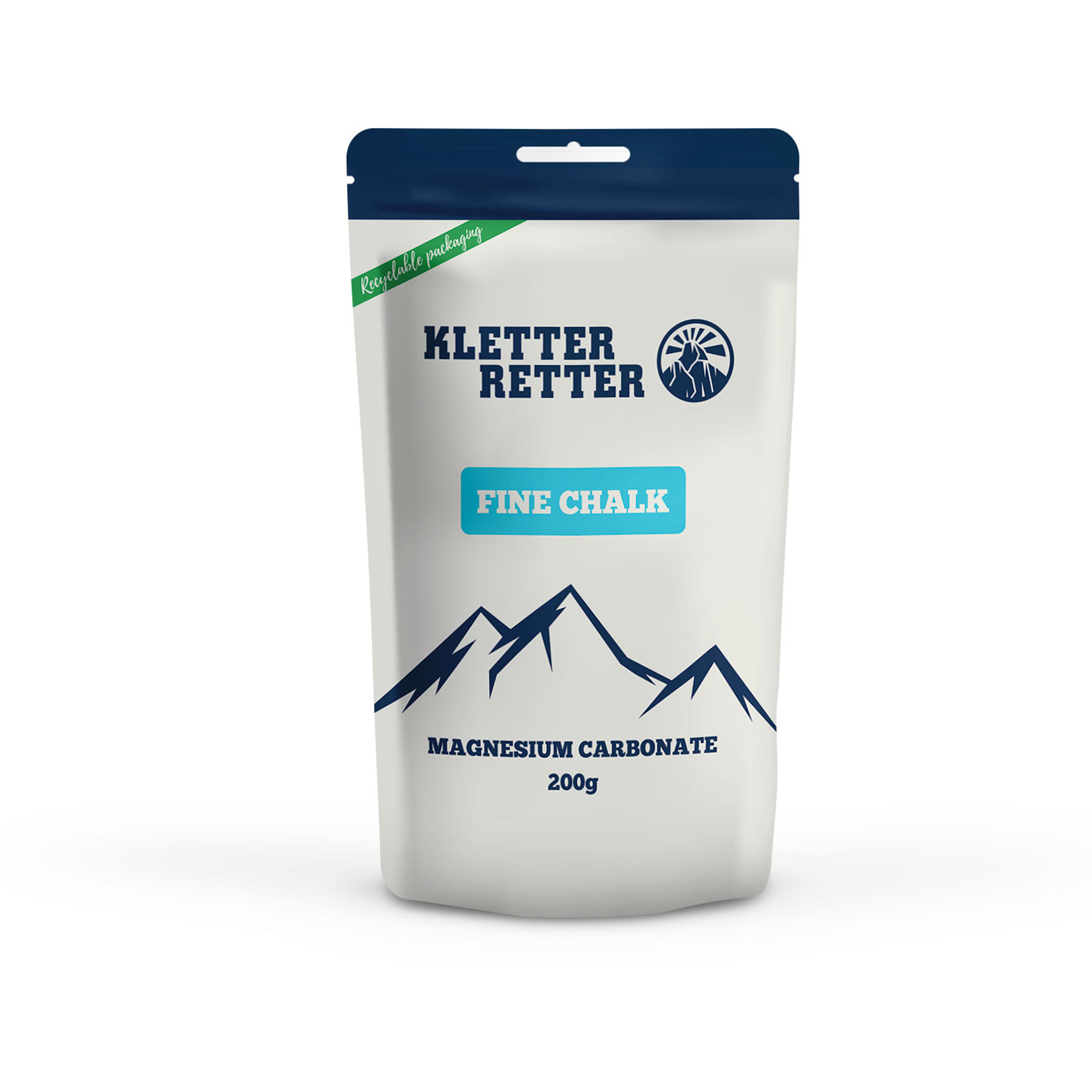 Kletterretter Magnesia fein Chalk weiss Größe 450g Bouldern | Sportklettern