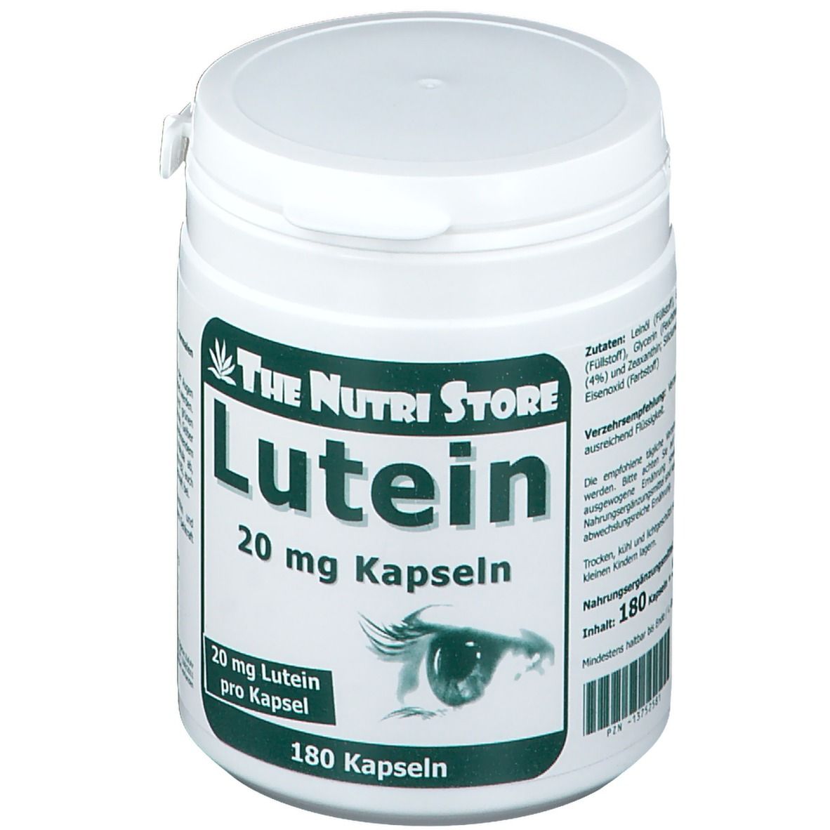 Lutein 20 mg Kapseln 180 St