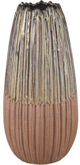 Elk Studio Elk Home Cooper Champagne Gold Earthenware 6.5 Inch Wide Vase