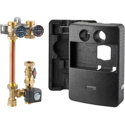 Oventrop Regumat Kessel-Anbindesystem 1355270 mit Pumpenkugelhahn, DN 32, ohne Pumpe