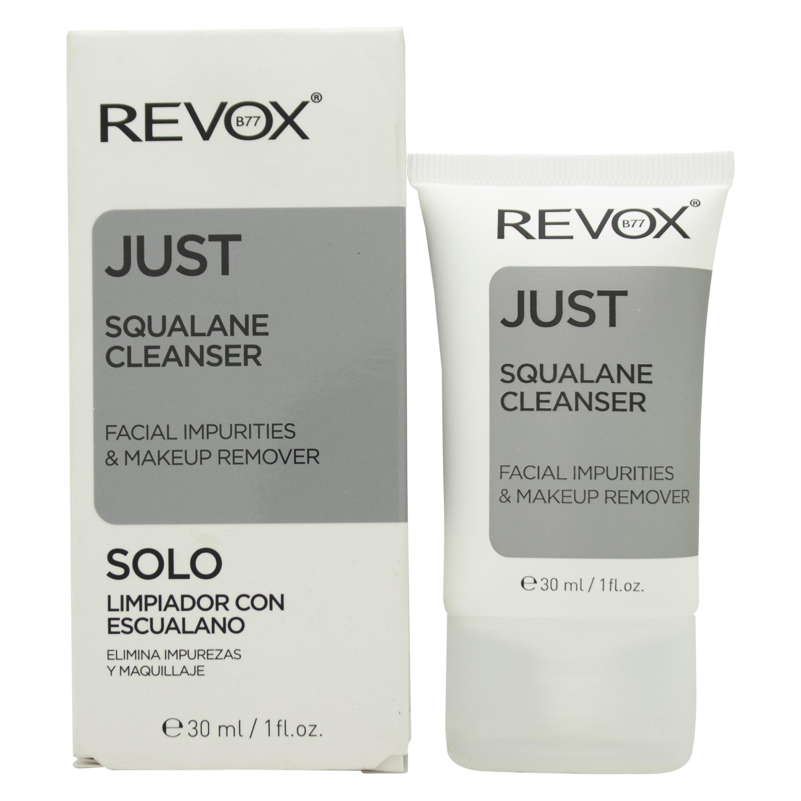 Revox Just Squalane Cleanser Liquid Face Wash Makeup Remover 30ml (Reinigungsschaum, 30 ml) (48386209)
