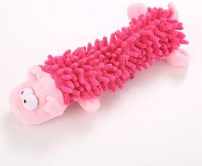 Uplifted Finds Ultra Soft Animal Series Squeaky Plush rose Pig
