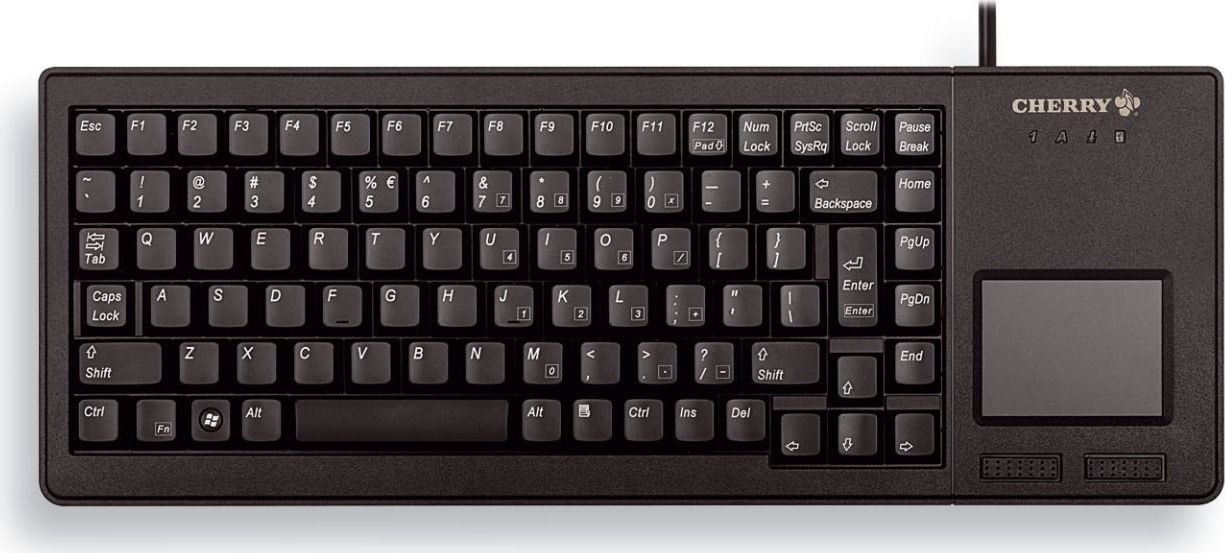Cherry G84-5500 XS Touchpad Tastatur kabelgebunden, Schwarz