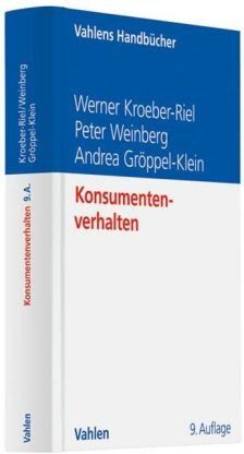 Werner Kroeber-Riel - Konsumentenverhalten - Preis vom 09.10.2026 07:28:09 h