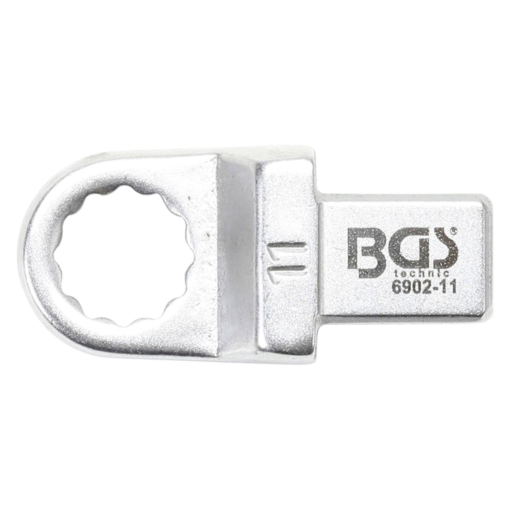 BGS Einsteck-Ringschlüssel 11 mm Aufnahme 9 x 12 mm (11 mm) (6902-11)