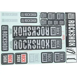 RockShox Dekor Set Ø 35 mm grau