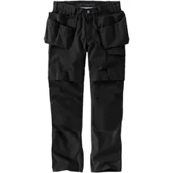 Carhartt, Arbeitshose, Carharrt Cargo Arbeitshose steel Schwarz W28/L30 (W28/L30)