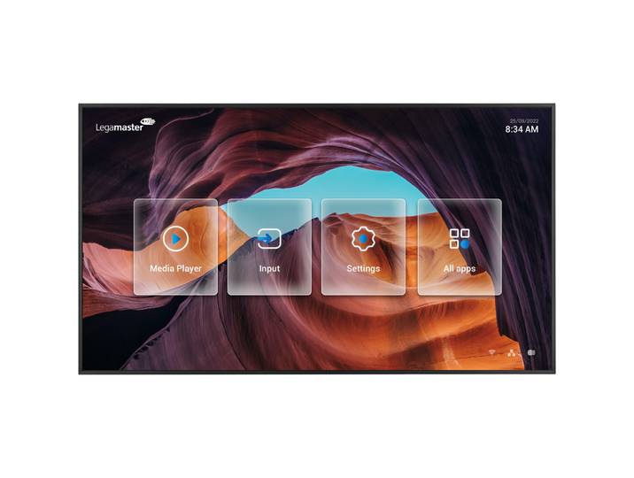 Legamaster Pack écran d'affichage professionnel Discover 2 86'' avec support mobile - Noir