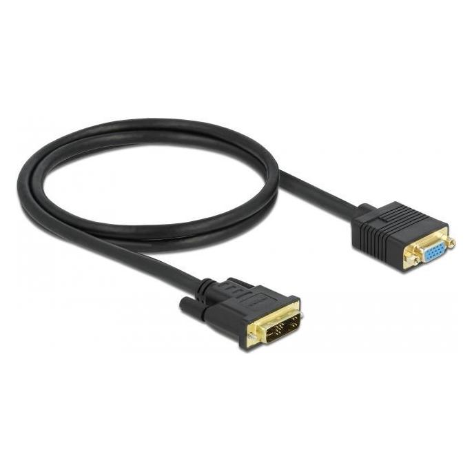 Delock Dvi - VGA (1 m) (86752)