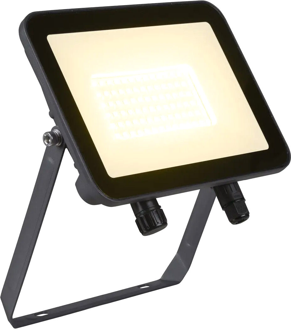 Slv Floodi L, Wand- Und Deckenaufbauleuchte Anthrazit / Transparent 48w 3000k 100° - Stand-, Wand- Und Deckenleuchten (Outdoor)