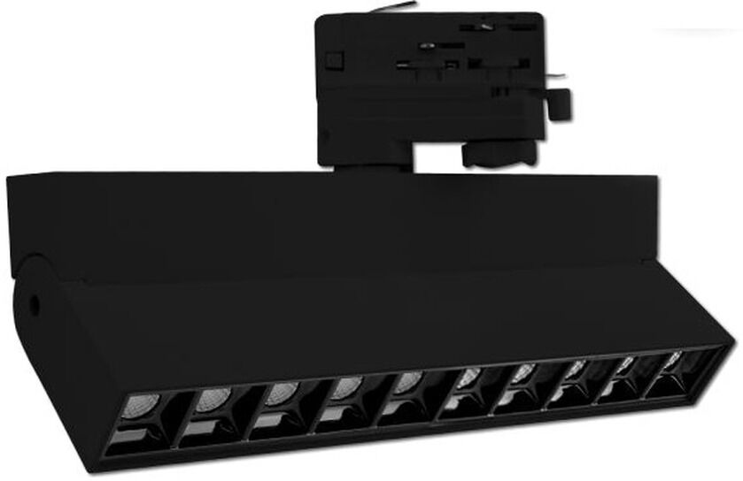 Isoled 3-Ph Schienen-Strahler Uv-C 270nm, 10w, 50°, Schwarz Matt