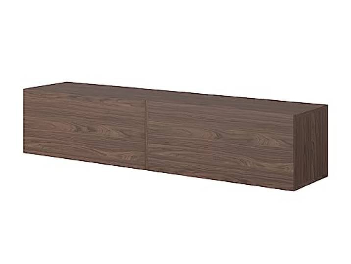 Selsey BISIRA TV-Board hängend, TV-Element, Nussbaum, 140 cm