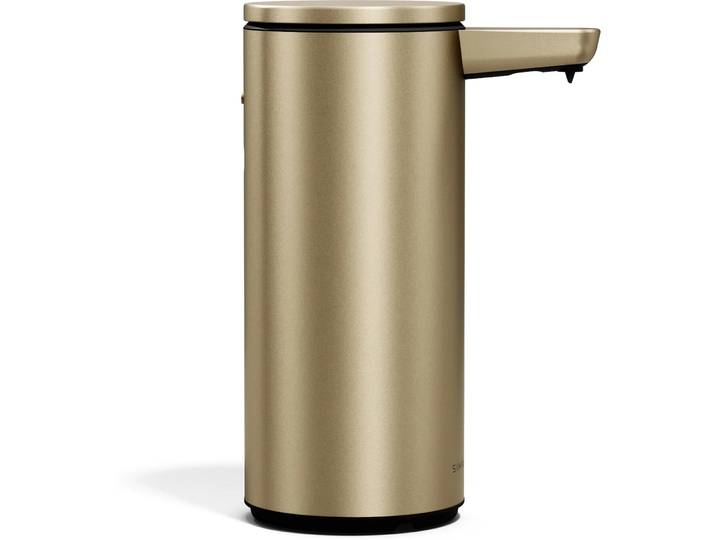 Seifenspender Simplehuman Gold Edelstahl 414 ml