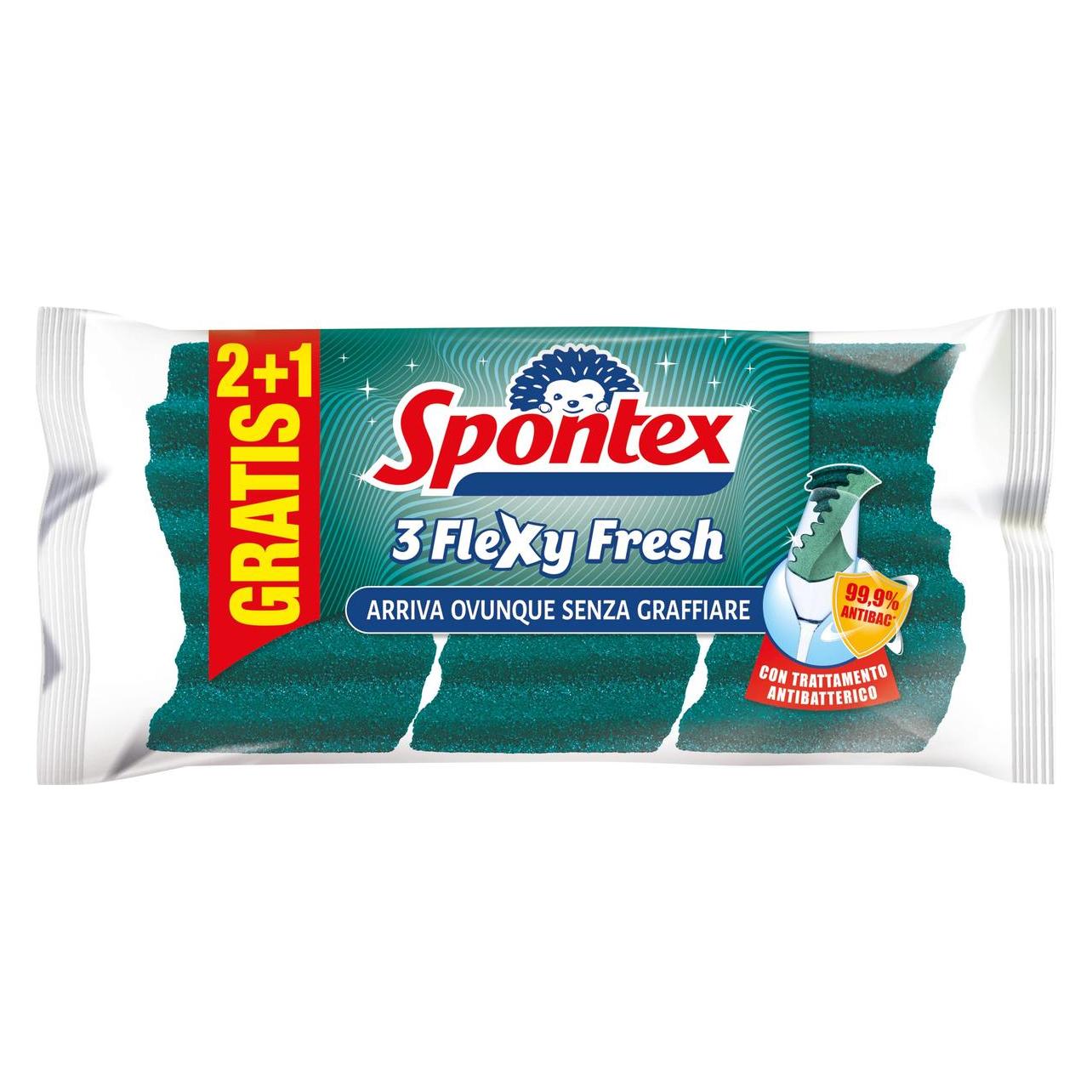 Spontex Spugna Flexy Fresh - 3pz (3 Stk.) (56429870)