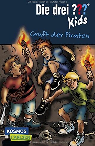 Ulf Blanck - Gruft der Piraten (Die drei ??? Kids, Band 7) - Preis vom 09.10.2026 07:28:09 h