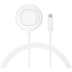 Belkin UltraCharge Ladepad Qi2 25W mit Standfuss weiss WIA013hqWH (25 W), Wireless Charger, Weiss