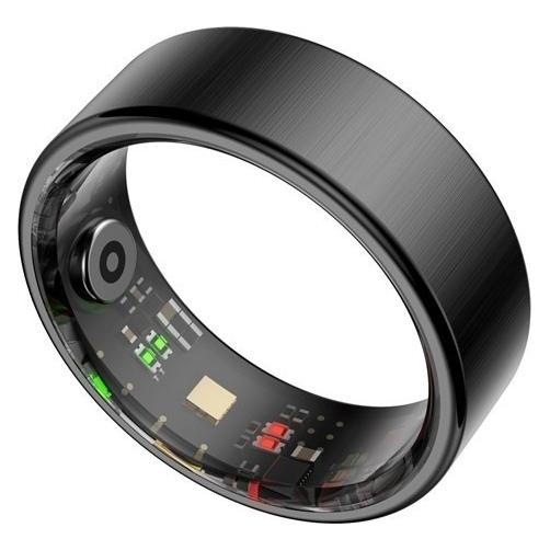 Haale II Smart Ring str. 7 (mat sort) (7, Mattschwarz) (H2-MATTE-BLACK-7)