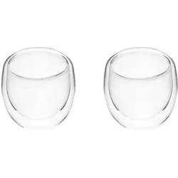 Pasabahce, Tasse, Maku Doppelwandgläser – 200 ml – 2 Stück – Für Heissgetränke (200 ml, 2x)