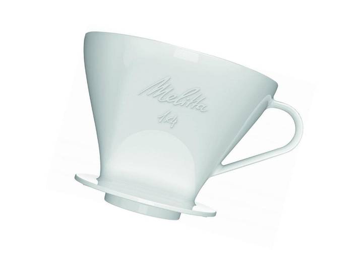 Handfilter MELITTA 1x4 1 Stück , weiss (weiß), Porzellan, Kaffeefilter, Handfilter, Spülmaschinenfest