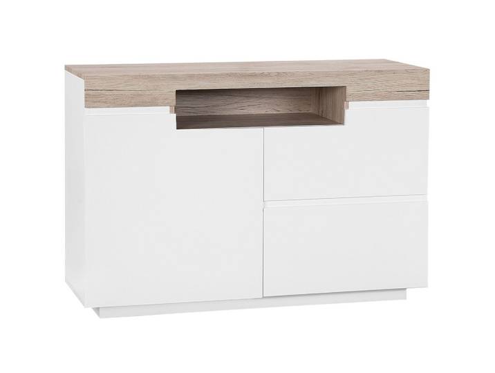 SCHRANK Sideboard Weiß Marlin