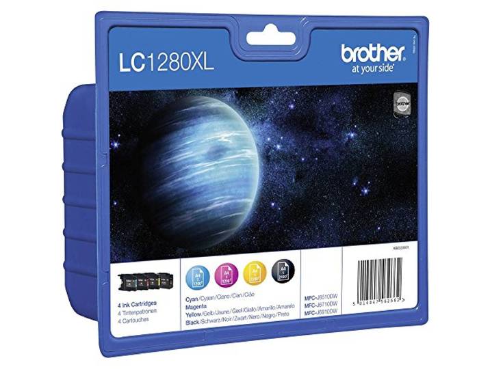 Brother LC1280XLVALBP - Pack de Cartouches d'encre Originales à Haut rendement