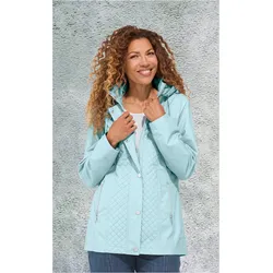 Baumwoll-Jacke in mint in Größe 38 von DW-Shop, Mint, 38