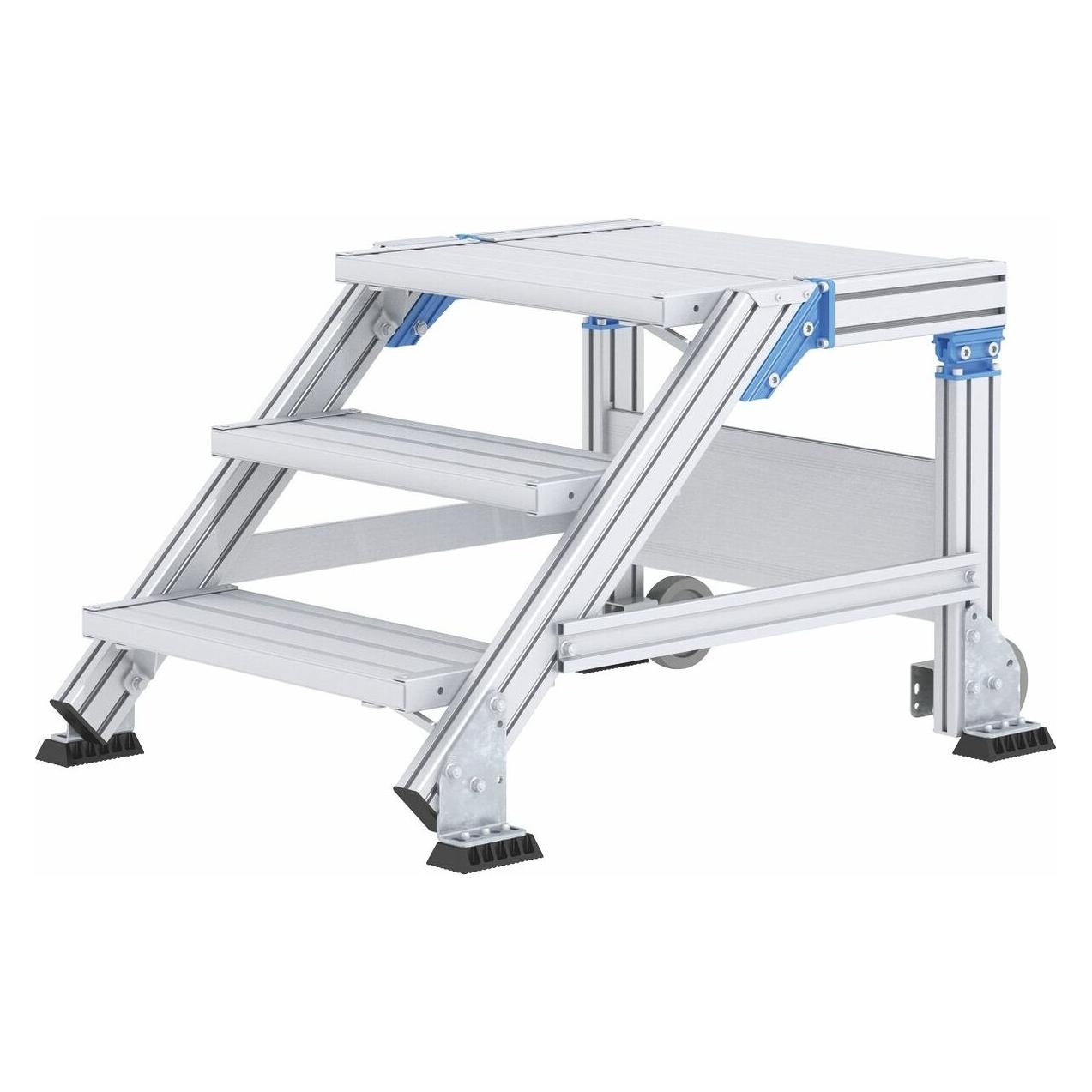 Zarges LM-Treppenpodest 4 stufig Stufenbreite 800 mm (Gerüst, 40 cm) (40855526)