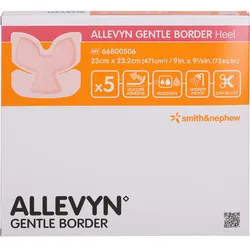 Allevyn Gentle Border Heel Verband 5 ST