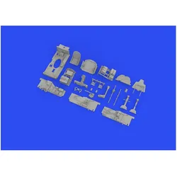 Eduard P-38J cockpit PRINT for TAMIYA