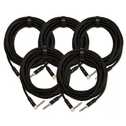 Pronomic Trendline INST-6S Instrumentenkabel 6m schwarz 5x Set
