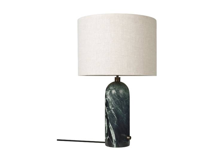 GUBI Gravity L Tischleuchte Emerald marble-canvas