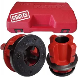 Virax, Bolzenschneider + Seitenschneider, Schneidkluppen Kopf mit Kmmen 1/2"